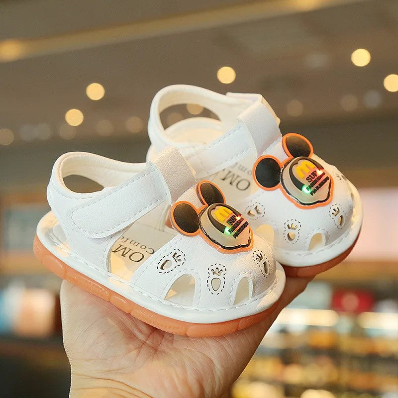 Mickey Mouse peuterschoenen met rubberen zool