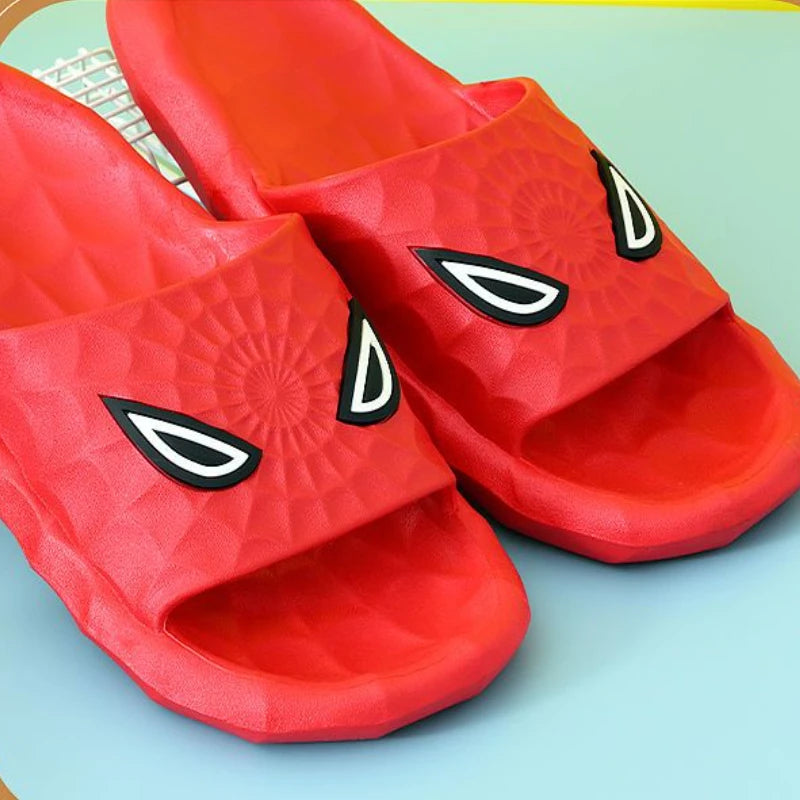 Spiderman Patterned Bathroom Slippers