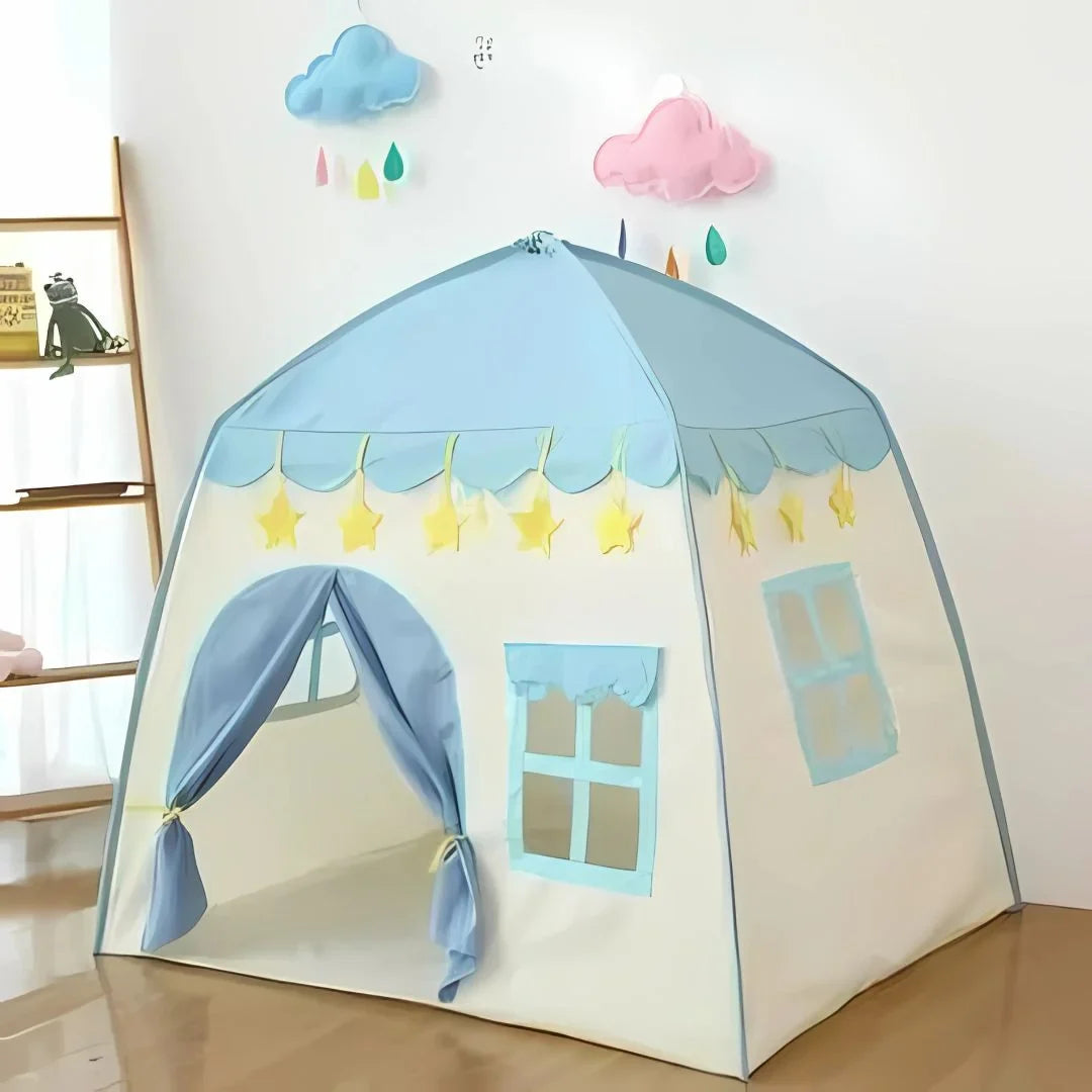 DreamyDome – Kinder Faltbares Spielzelt Haus 1+