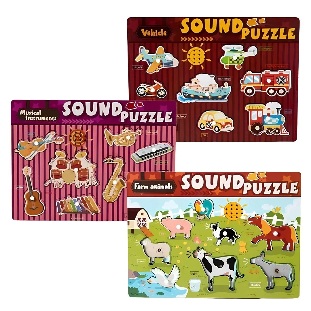 EchoMatch – Geräusch-Memory Puzzle Spiel für Kinder ab 3 Jahren
