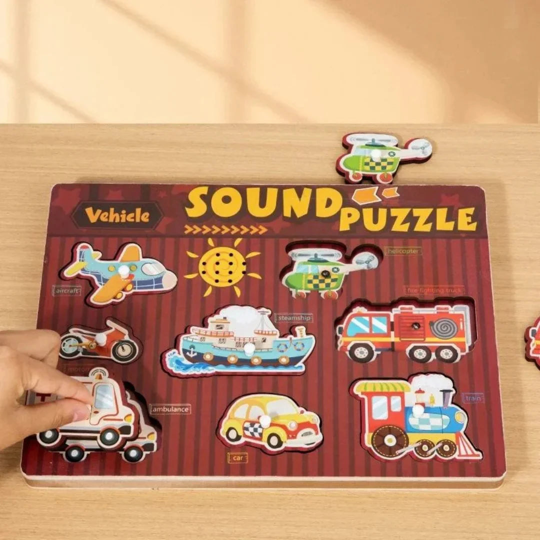 EchoMatch – Geräusch-Memory Puzzle Spiel für Kinder ab 3 Jahren