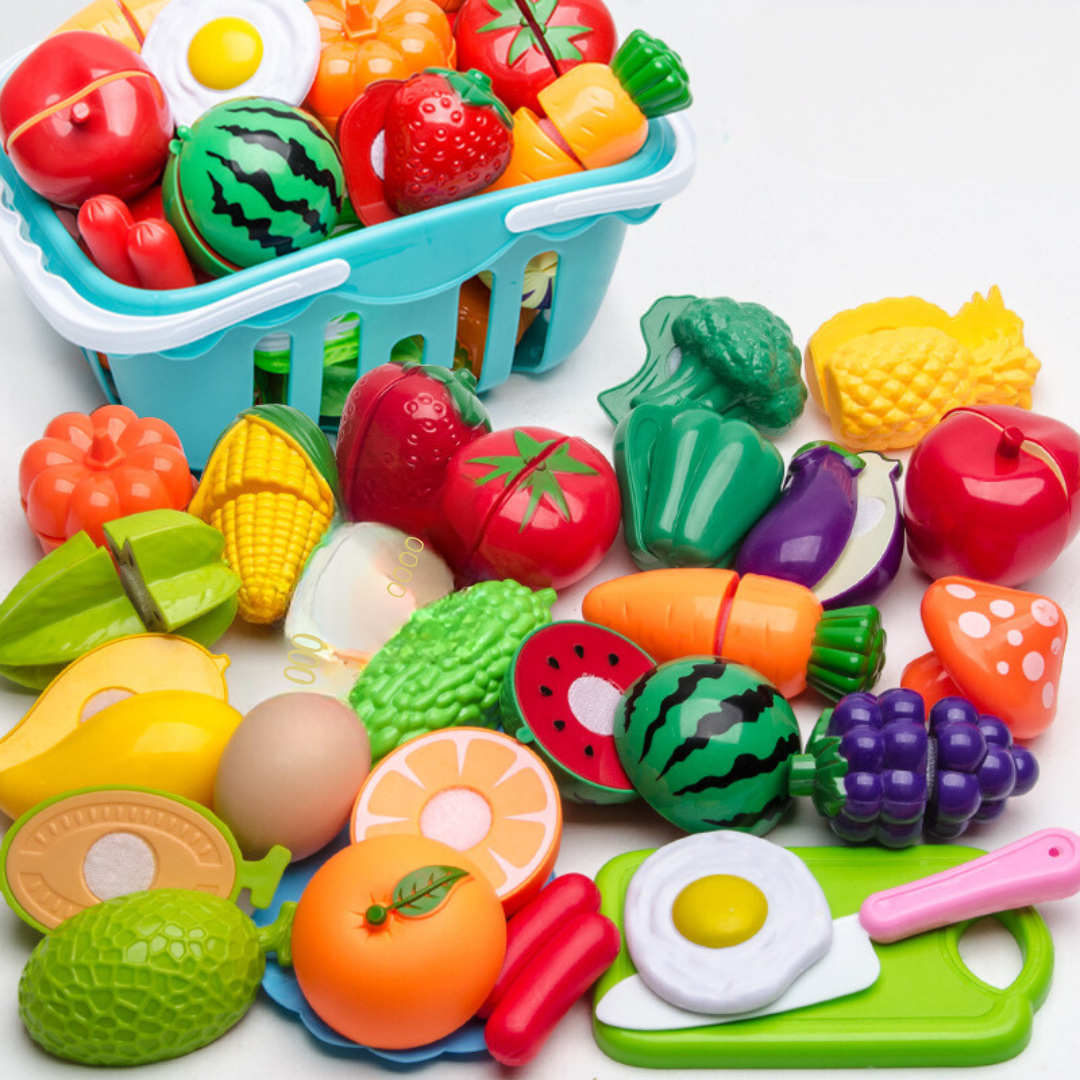 ChefPlay-Schneidbares Obst- und Gemüsespielset