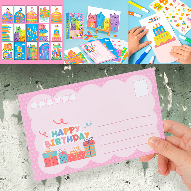 RainbowCraft - DIY Bunte Grußkarten