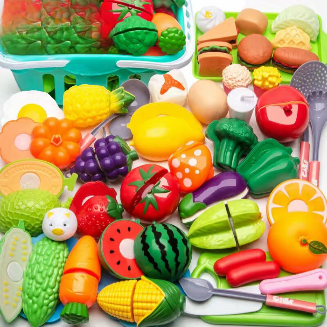 ChefPlay-Schneidbares Obst- und Gemüsespielset