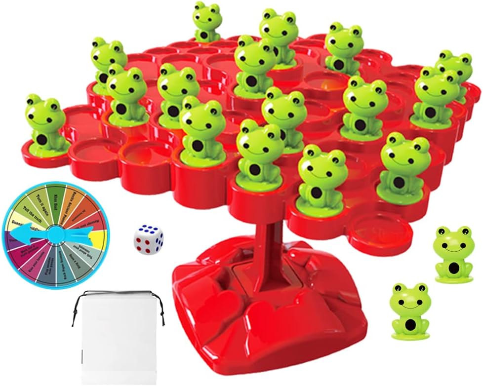 FrogTower - Balance-Spielzeug „Froschturm“