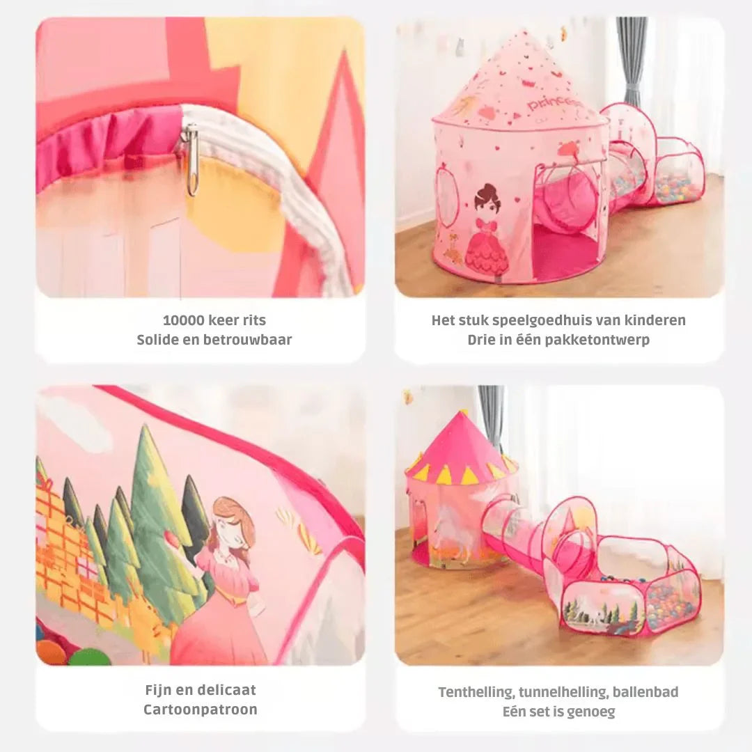 DreamNest – Einhornzelt für Kinder ab 3+ – Fantasievolles Spiel