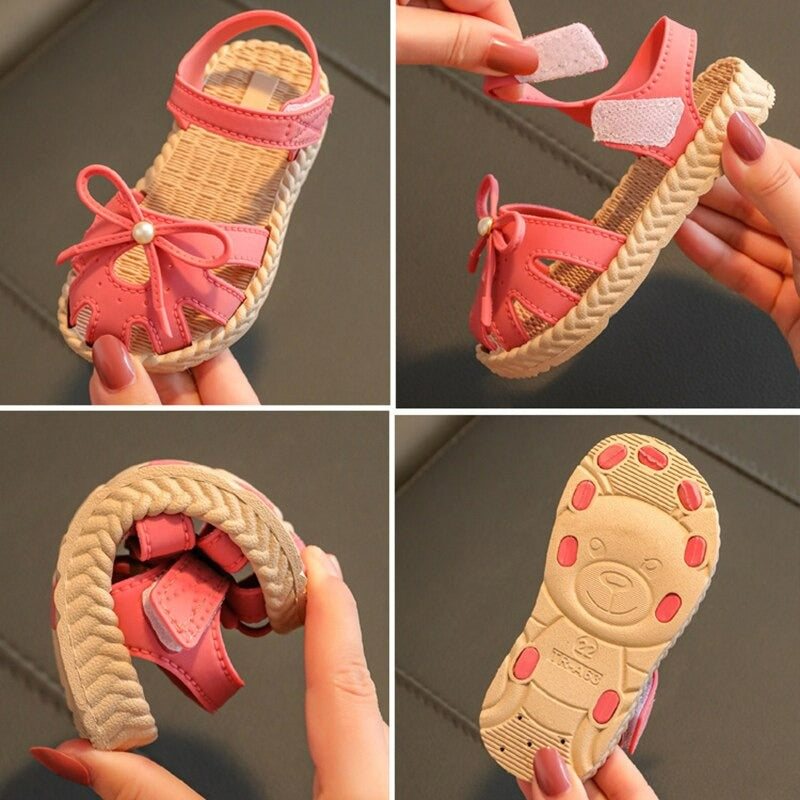 Antislip strik prinsessen meisjes sandalen