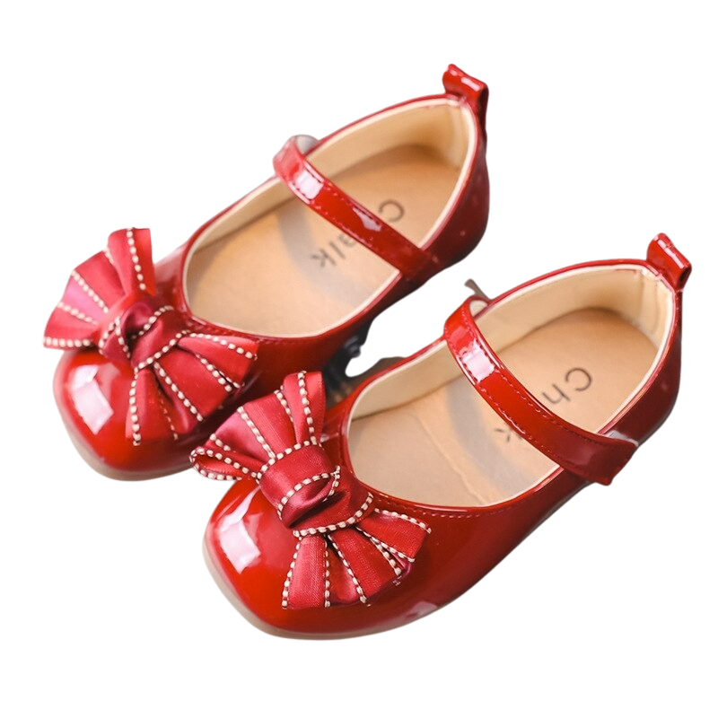 Meisjes vlinderknoop prinses leren sandalen