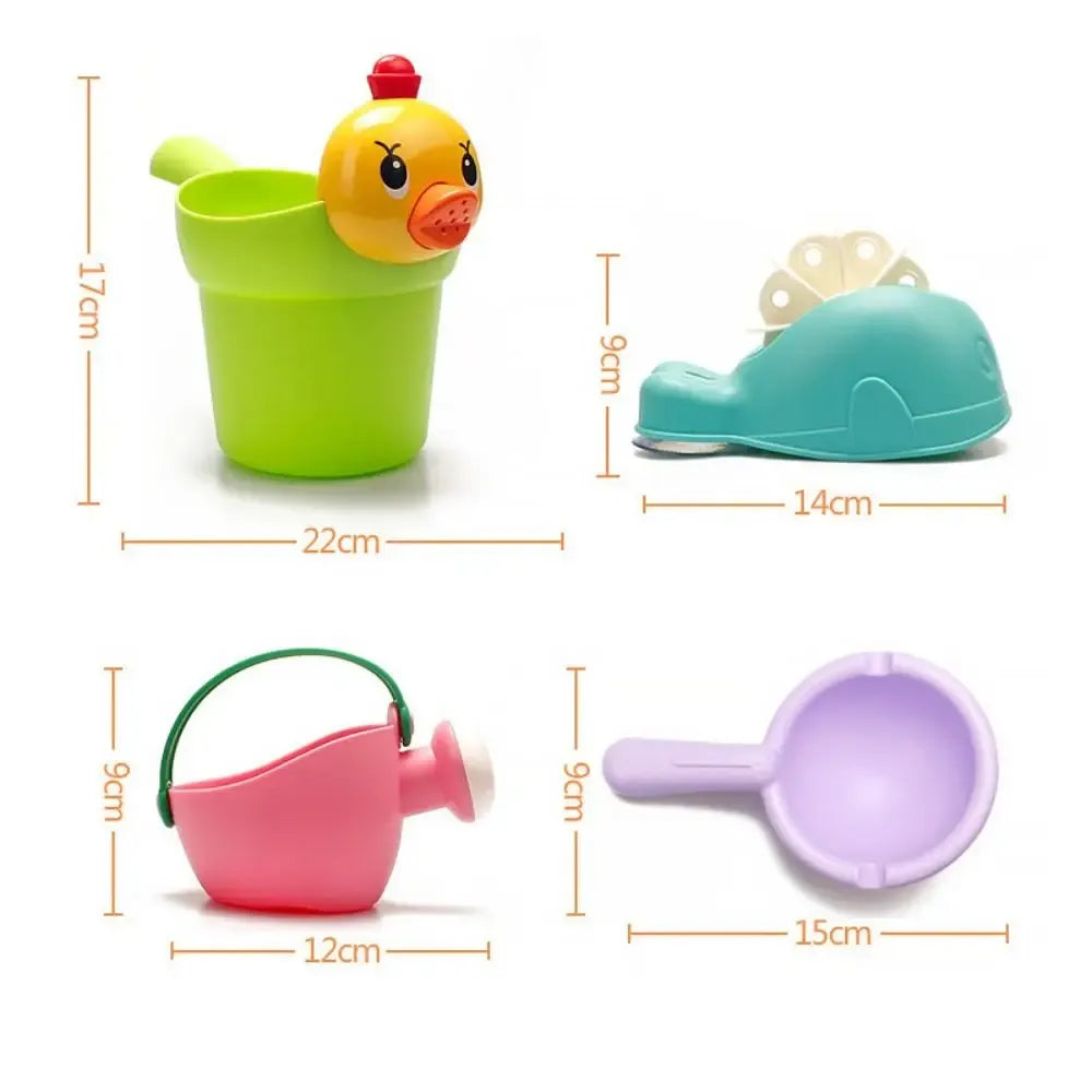 SandySprout – Strand-Eimer-Spielset für Kinder ab 2 Jahren – Fördert Kreativität & Spielen im Freien