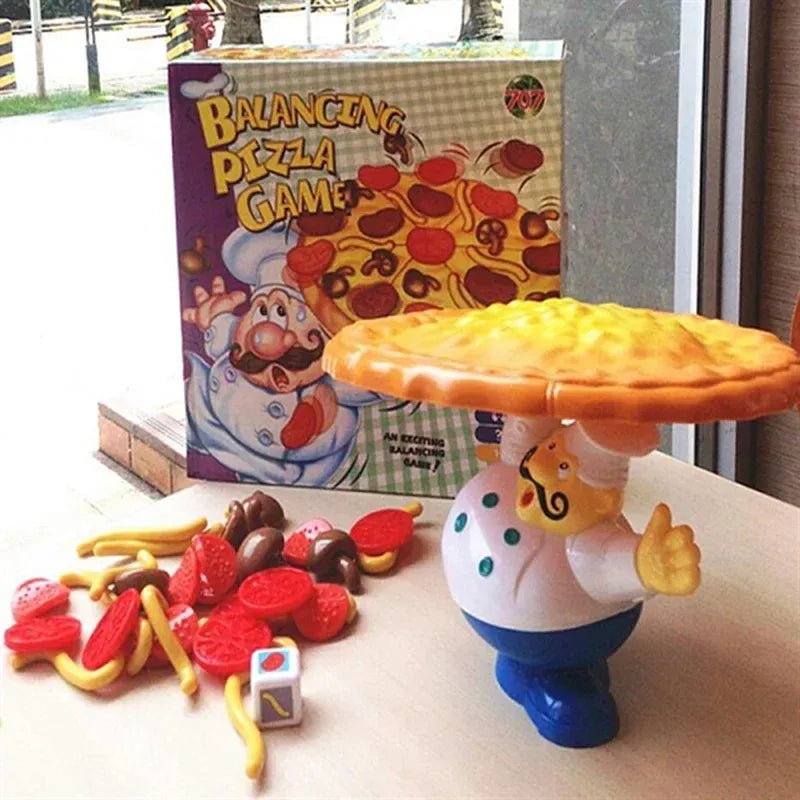 PizzaPile – Balancierspiel für Kinder ab 4 Jahren – Fördert Geduld, Präzision & soziales Spiel