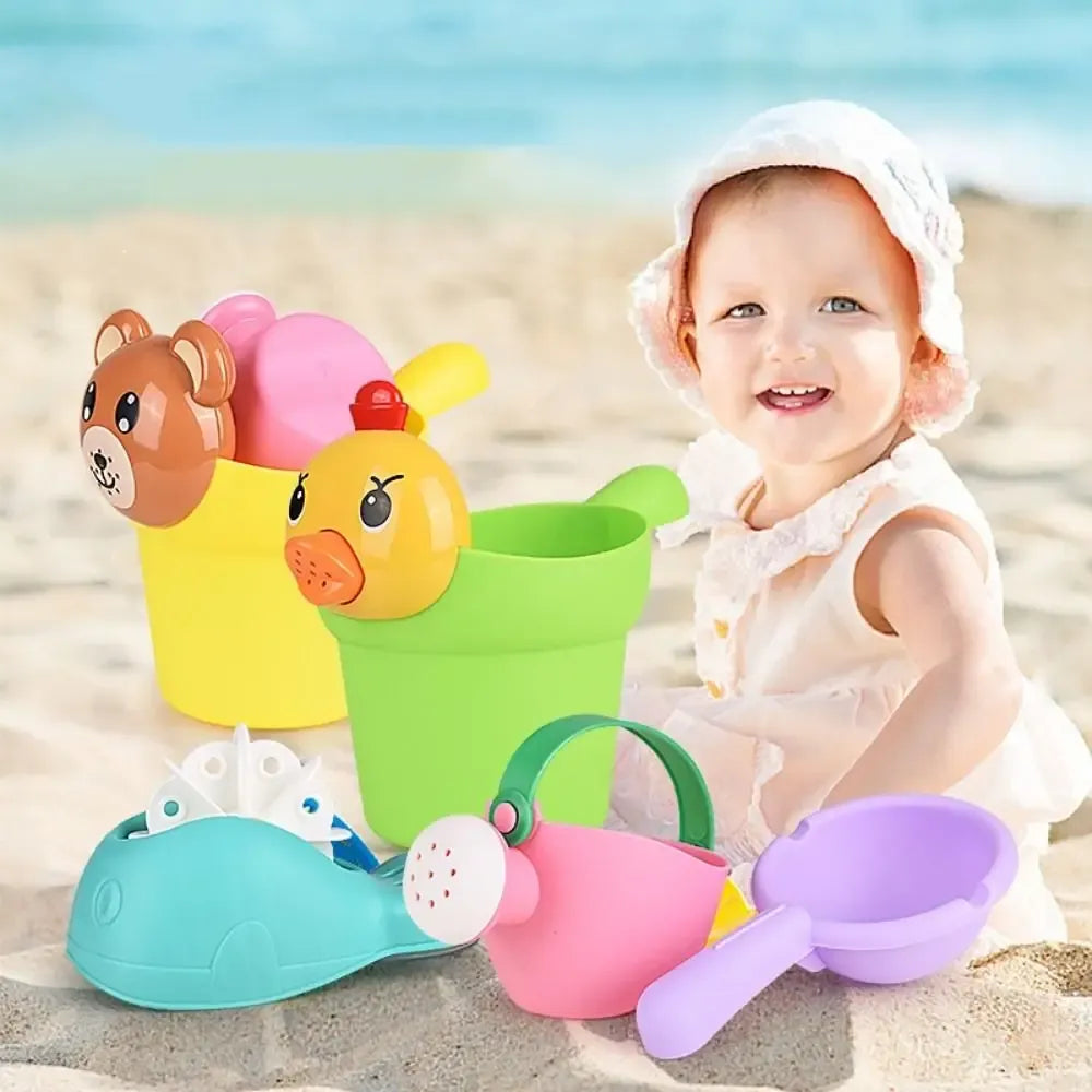 SandySprout – Strand-Eimer-Spielset für Kinder ab 2 Jahren – Fördert Kreativität & Spielen im Freien
