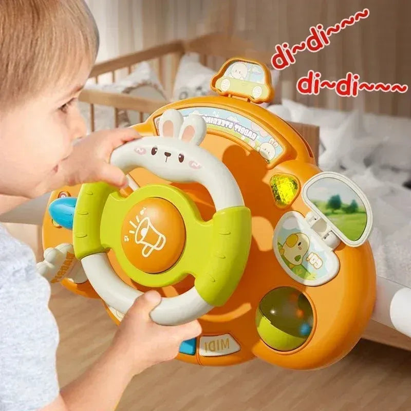 TinyDriver – Leuchtendes Lenkradspielzeug für Babys ab 12 Monaten – Fördert Koordination & Fantasievolles Spielen