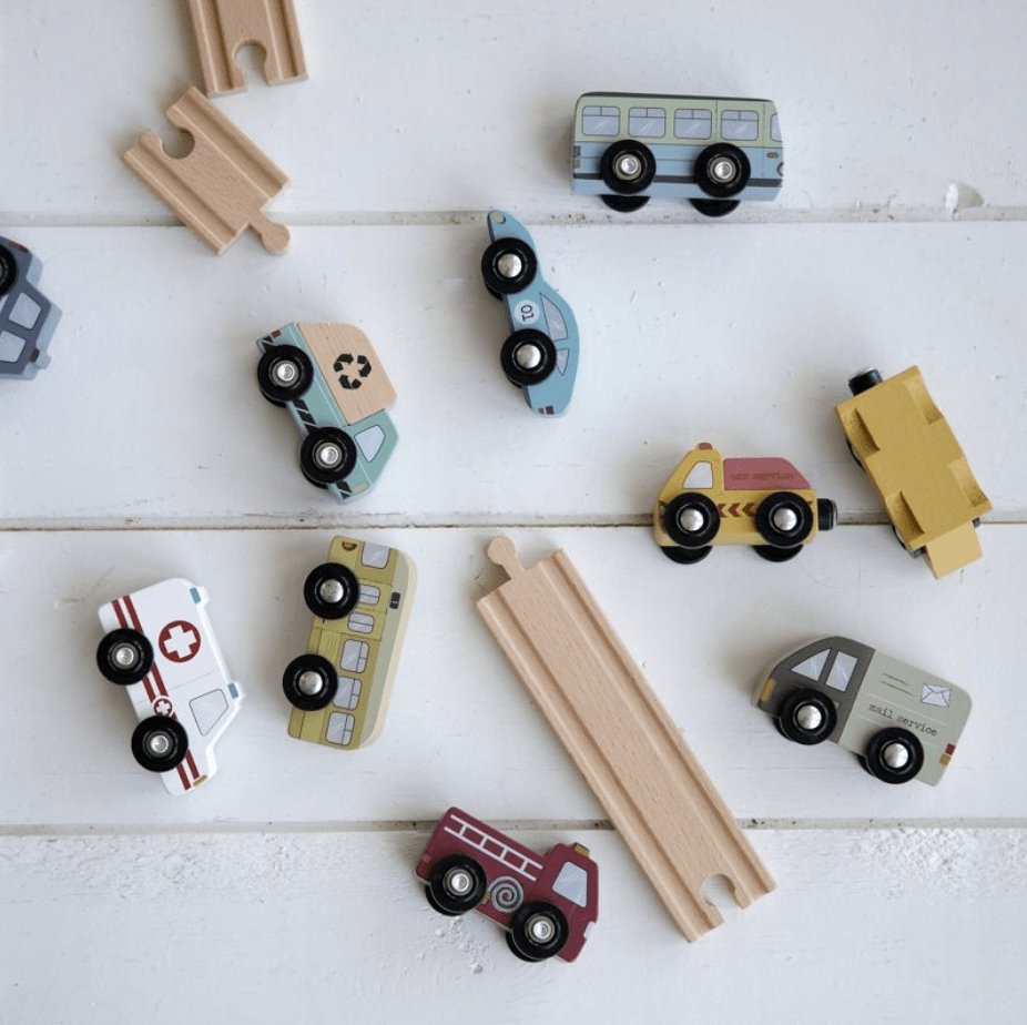 Little Dutch Railway Extension - Vehicles Set