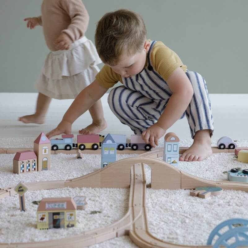 Little Dutch Railway Trein XL Startset