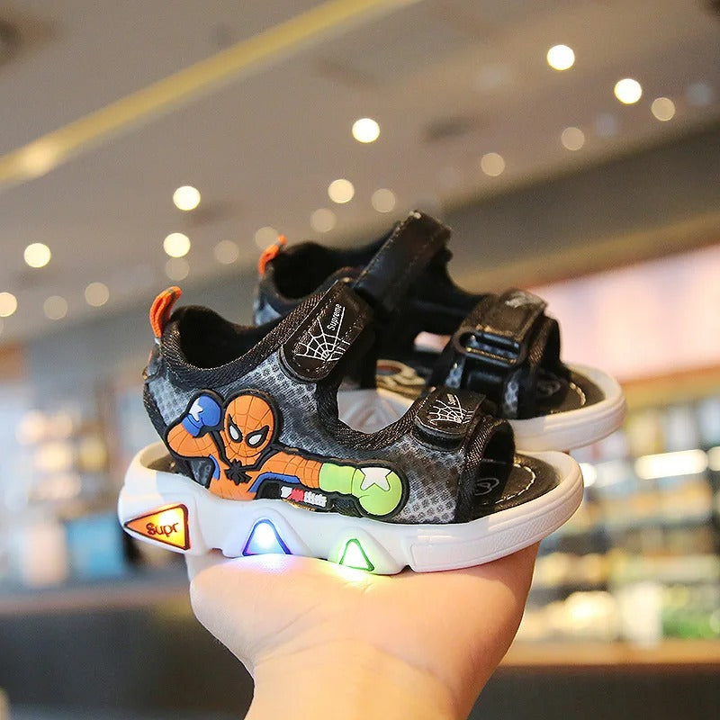Spiderman sandalen voor kinderen