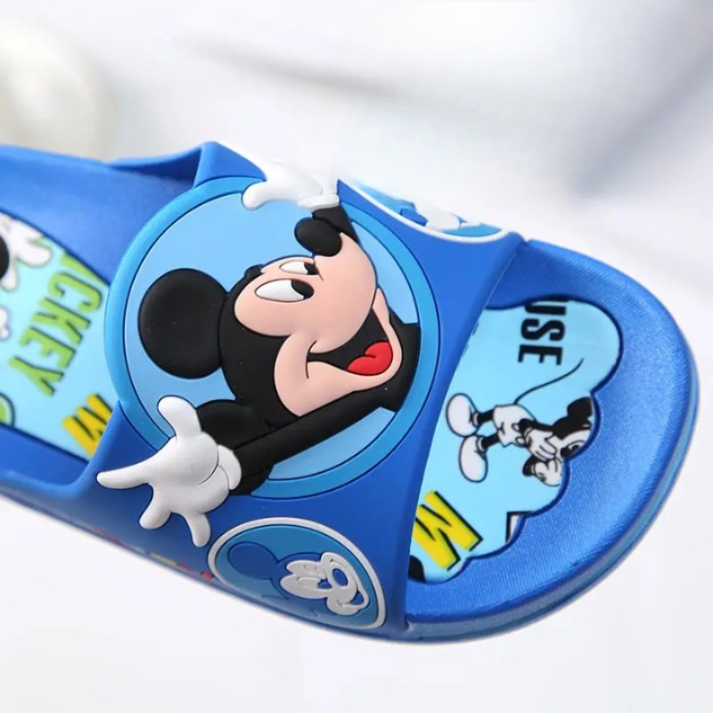 Non Slip Mickey Minnie Slippers