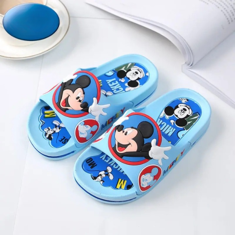 Non Slip Mickey Minnie Slippers