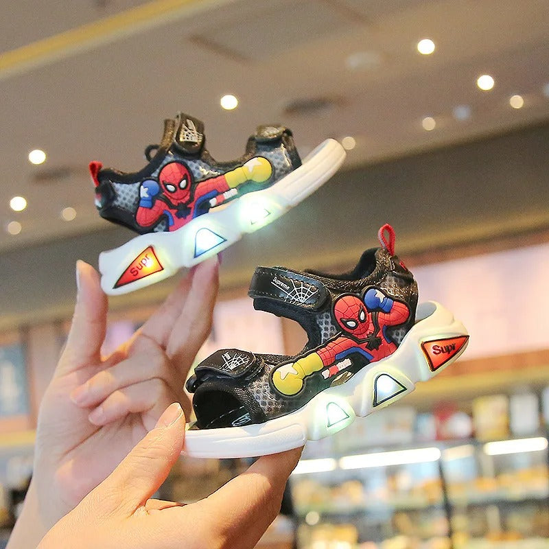 Spiderman sandalen voor kinderen