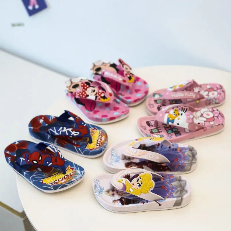 Minnie Mouse Cartoon Flip Flops Boys Slipper