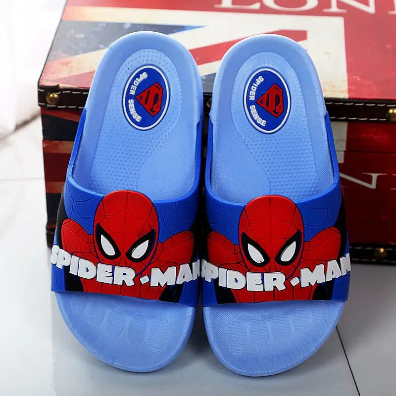 Children Spiderman Summer Boys Slippers