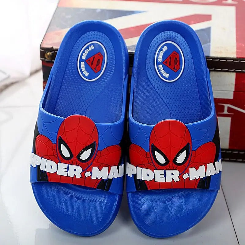 Children Spiderman Summer Boys Slippers