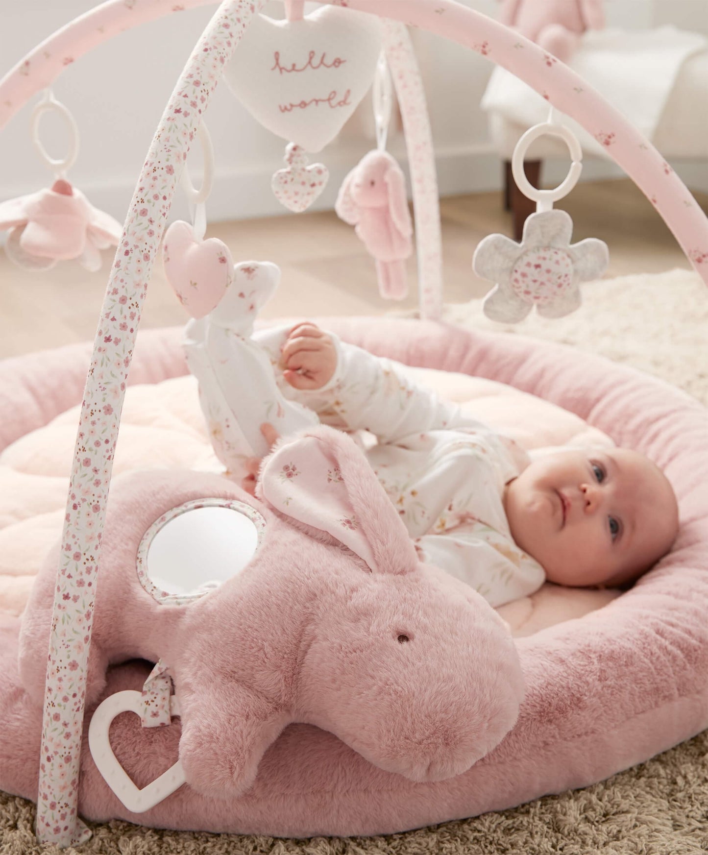 Speelmatbundel (3 stuks) - Welcome to the World Bunny/Roze