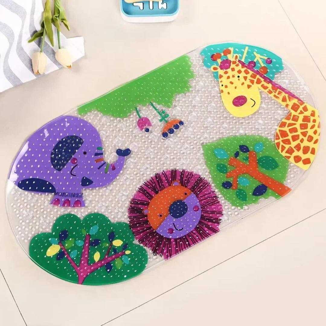 SafeSplash – Rutschfeste Badematte mit Saugnäpfen für Babys