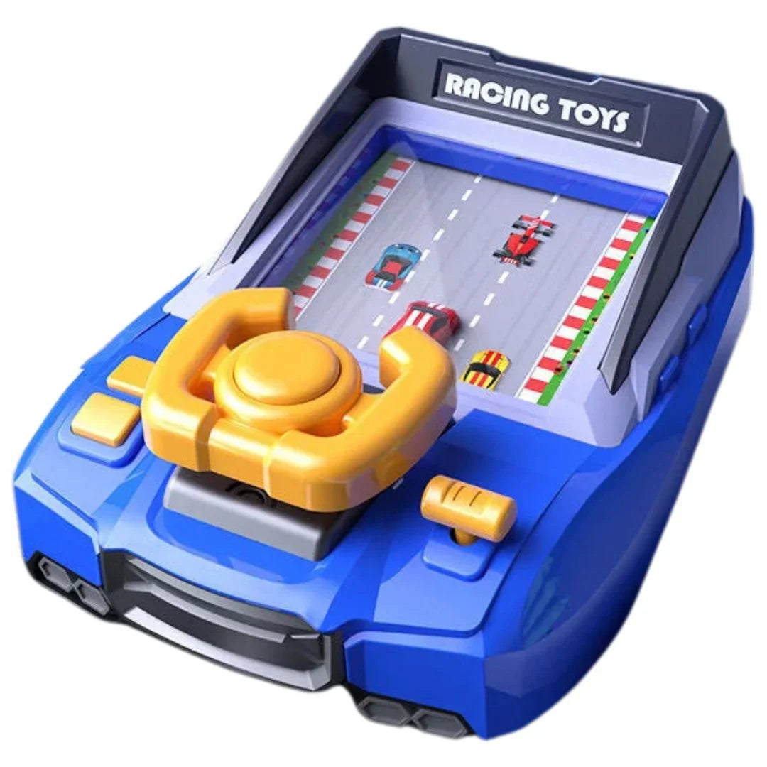 RaceRush – Mini Handheld Rennspielkonsole für Kinder ab 5 Jahren