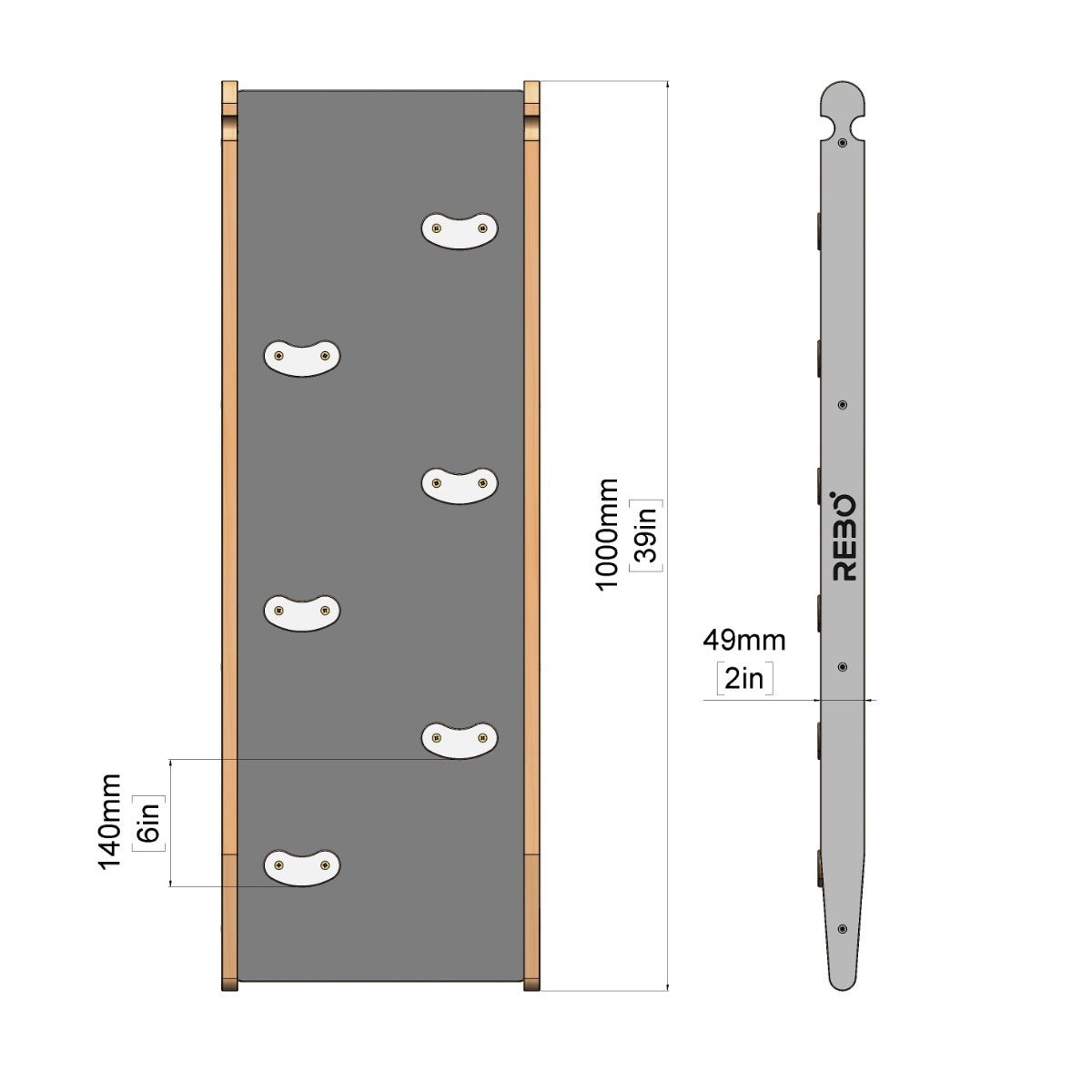 Klimhelling in Pikler-stijl