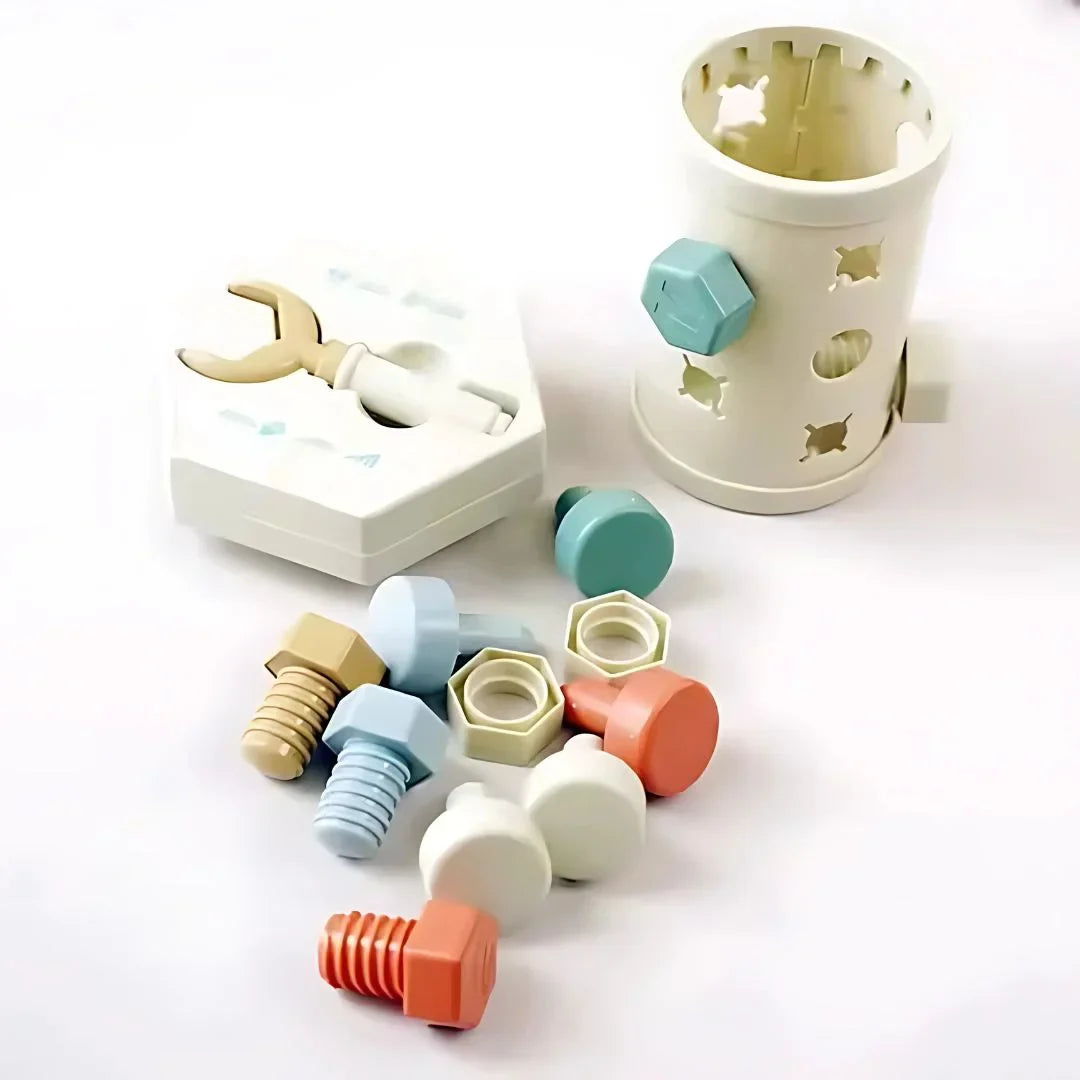 ScrewSkill – Montessori Magnetisches Schraub Motorikspielzeug für Kinder ab 3 Jahren