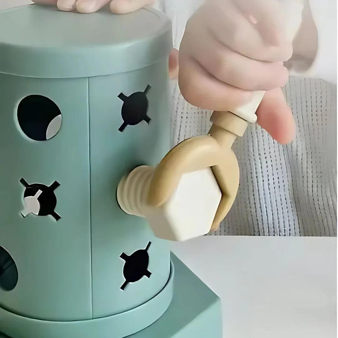 ScrewSkill – Montessori Magnetisches Schraub Motorikspielzeug für Kinder ab 3 Jahren
