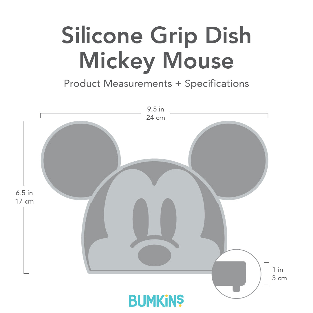 Siliconen gripschaal: Mickey Mouse