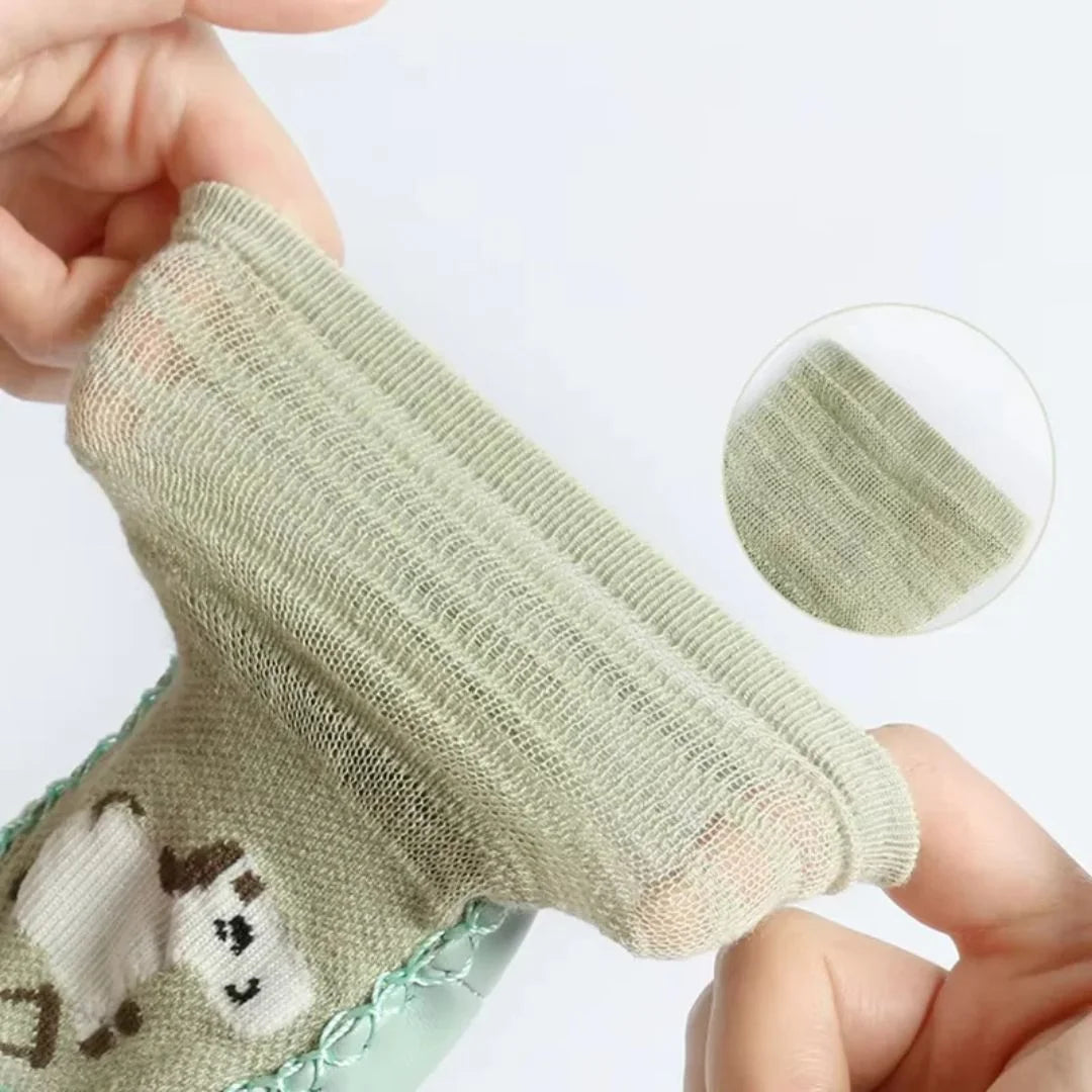TotSocks – Rutschfeste Babysocken mit Tiermotiv für 0–24 Monate