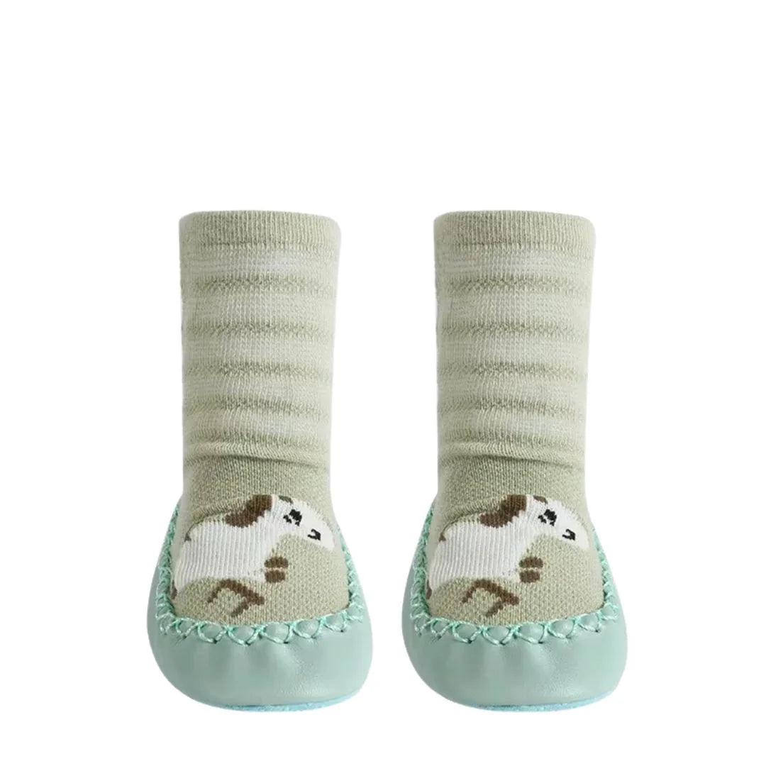 TotSocks – Rutschfeste Babysocken mit Tiermotiv für 0–24 Monate