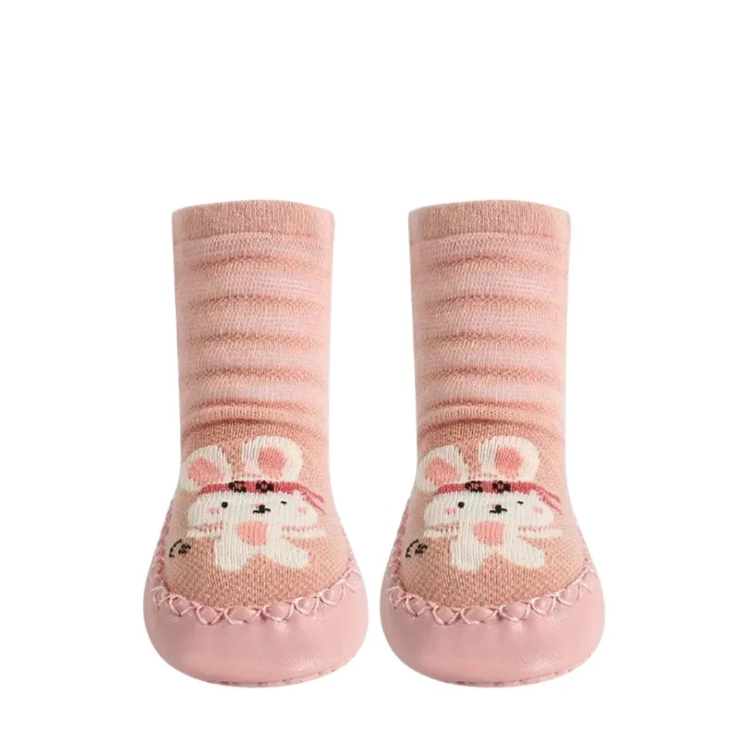 TotSocks – Rutschfeste Babysocken mit Tiermotiv für 0–24 Monate