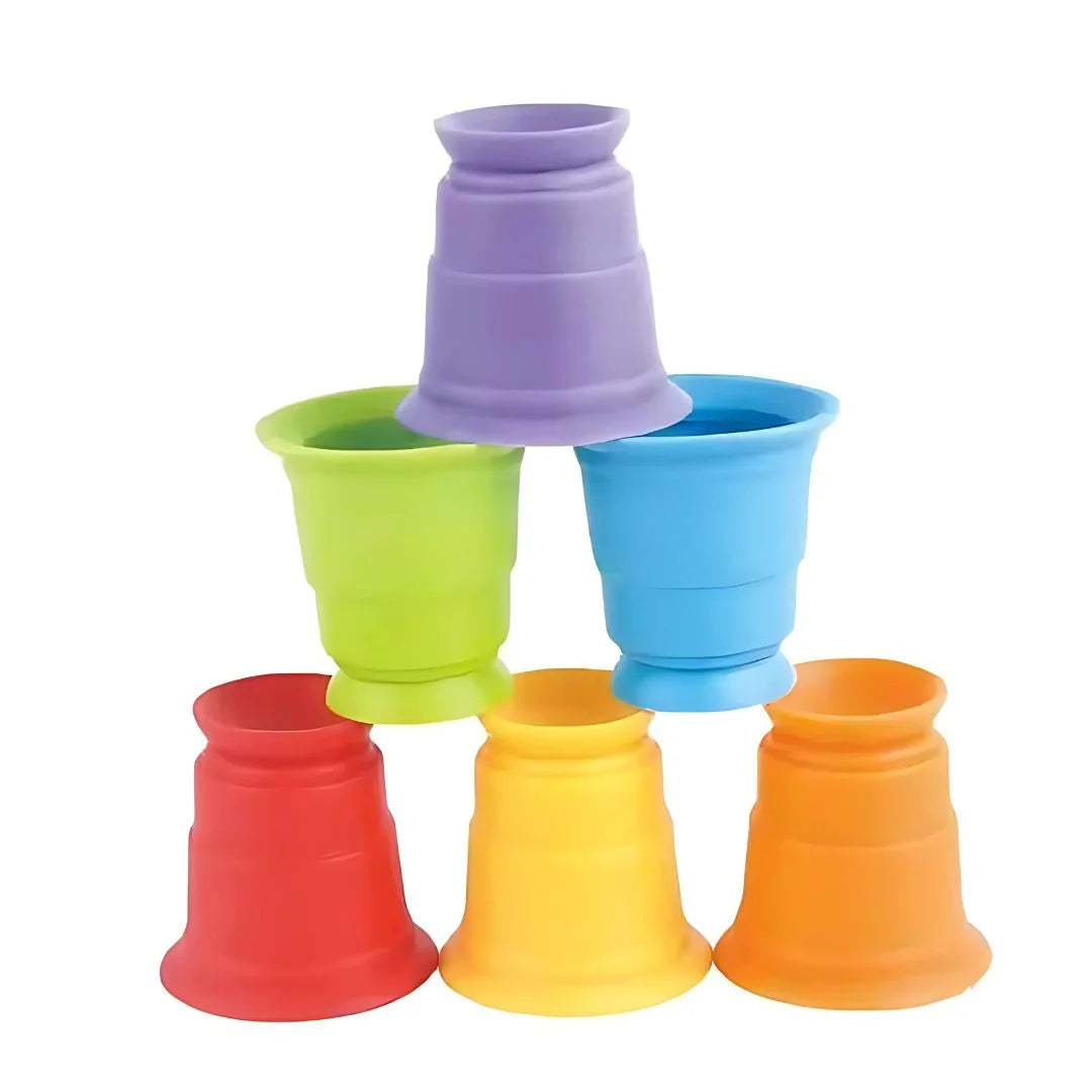 StackaCups – Bunte Stapel- & Steckbecher für Kinder ab 1 Jahr