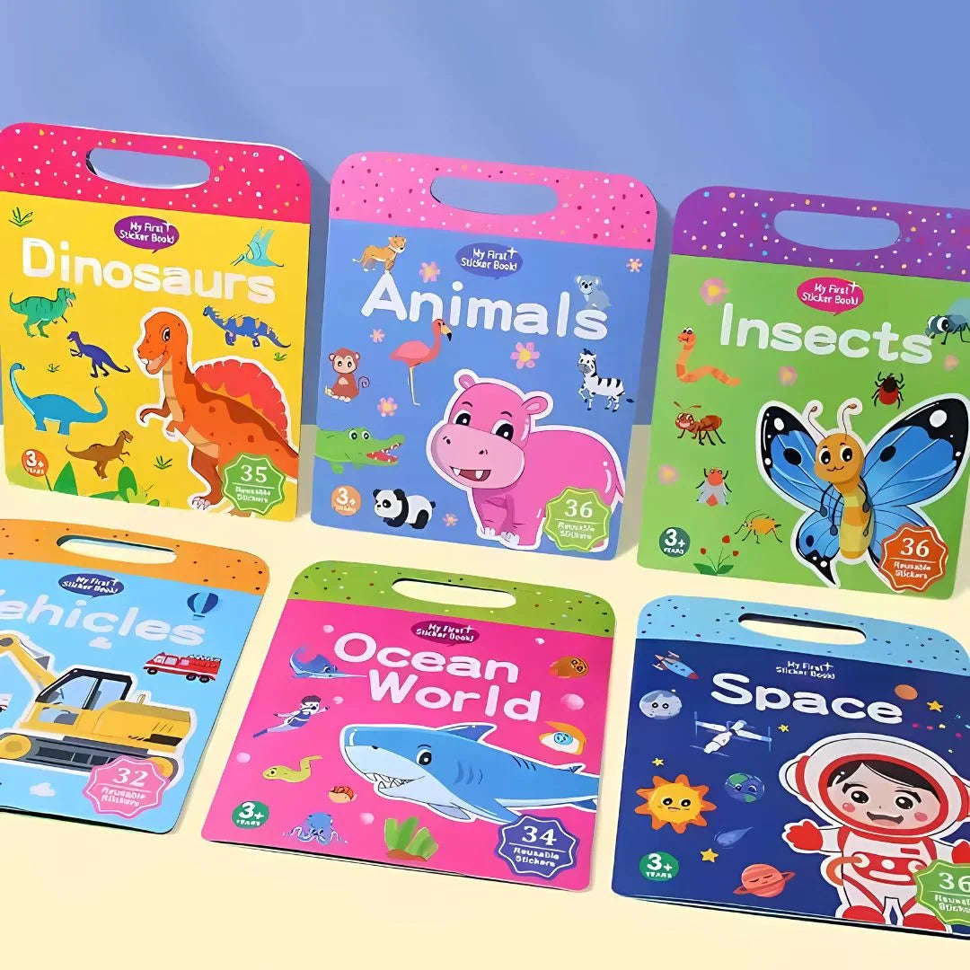 StickTopia – Interaktives Sticker- und Aktivitätsbuch für Kinder ab 3 Jahren