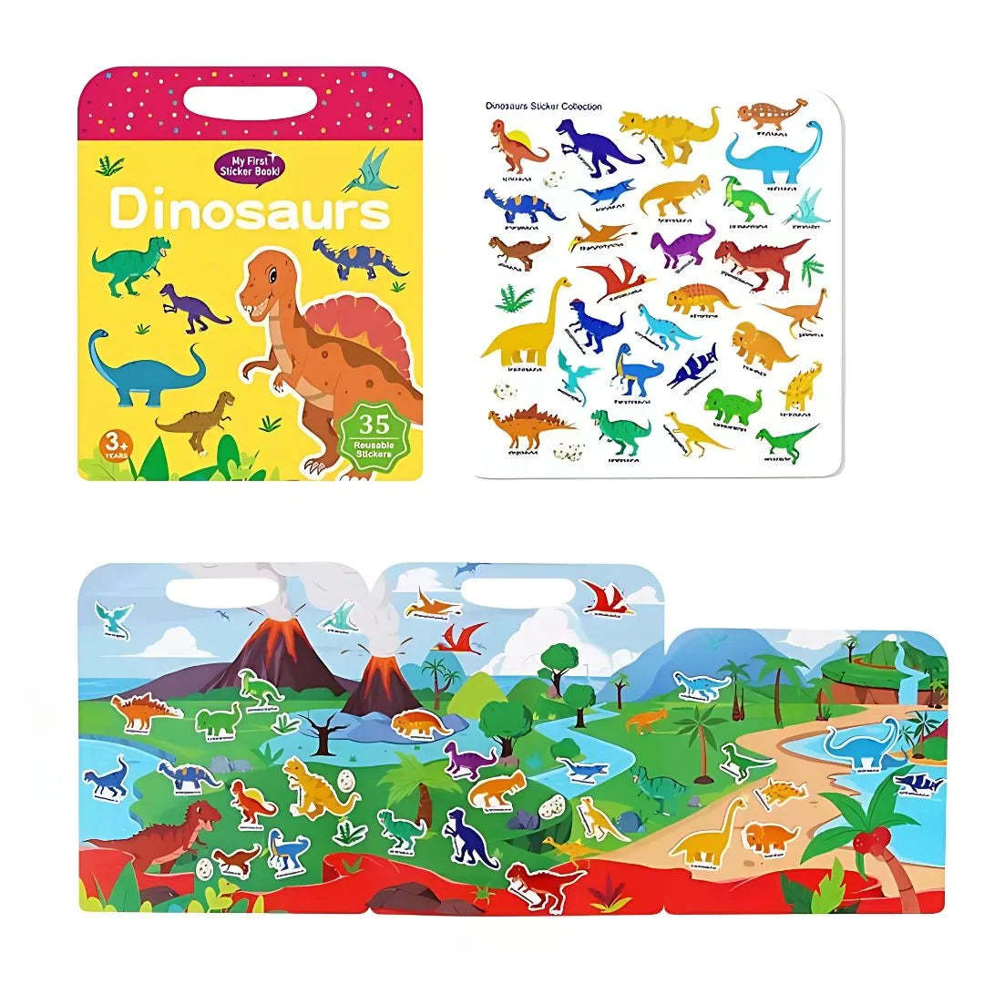 StickTopia – Interaktives Sticker- und Aktivitätsbuch für Kinder ab 3 Jahren