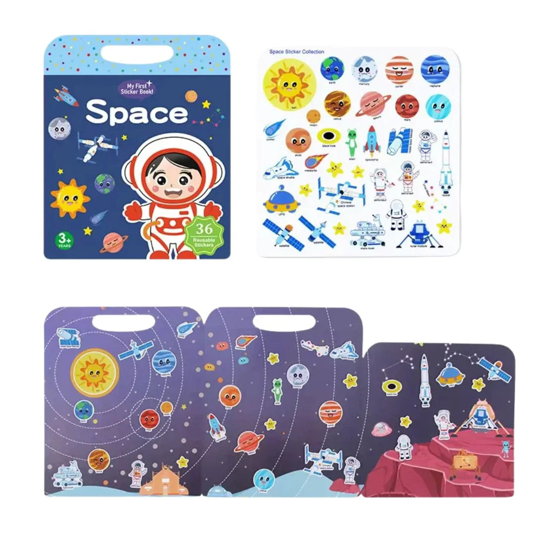 StickTopia – Interaktives Sticker- und Aktivitätsbuch für Kinder ab 3 Jahren