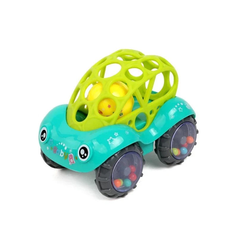 RattleRover – Rollendes Auto-Spielzeug für Babys ab 6 Monaten – Fördert Krabbeln & Sensorisches Spielen