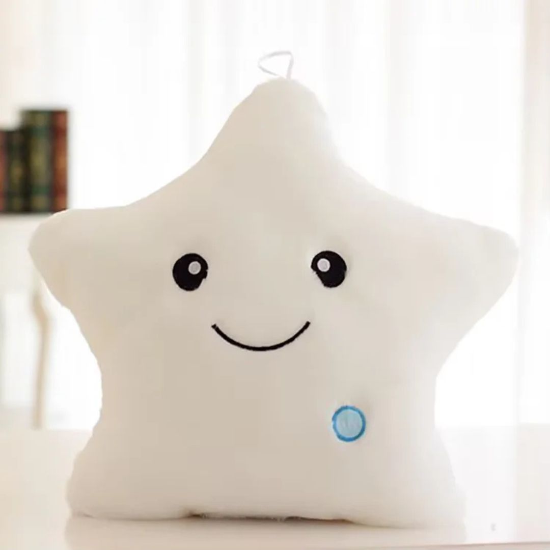 GlowSnug - Sternenkissen mit sanftem Glühen für Kinder ab 3 Jahren