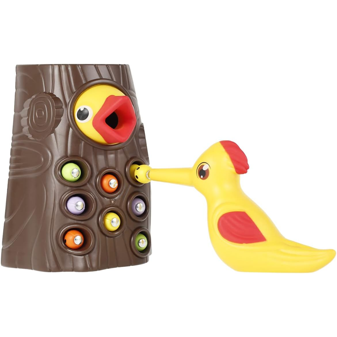 CatchCritters – Magnetisches Wurmspiel | Montessori Feinmotorik Spielzeug für Kinder ab 3 Jahren