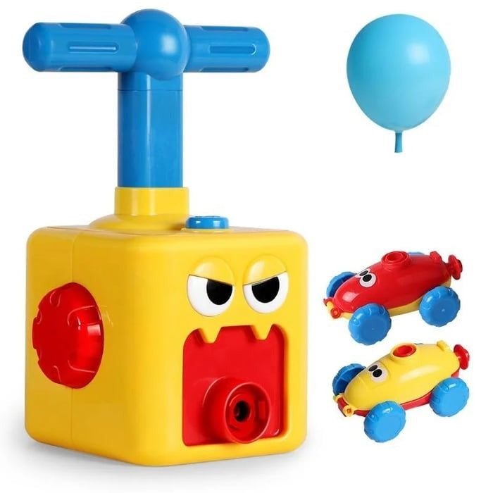 SpeedyPop -Luftwaffe Ballon-Rennwagen Spielzeug
