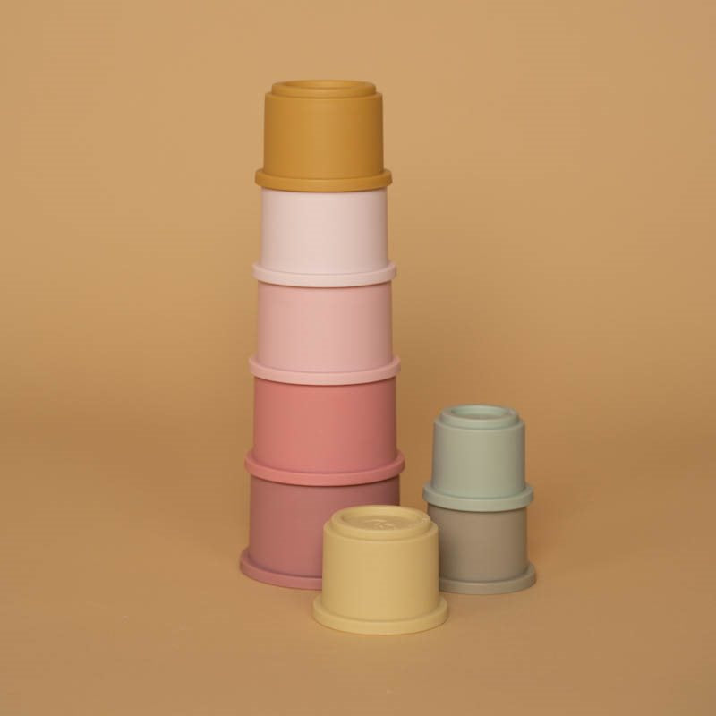 Stapelbekers - Roze