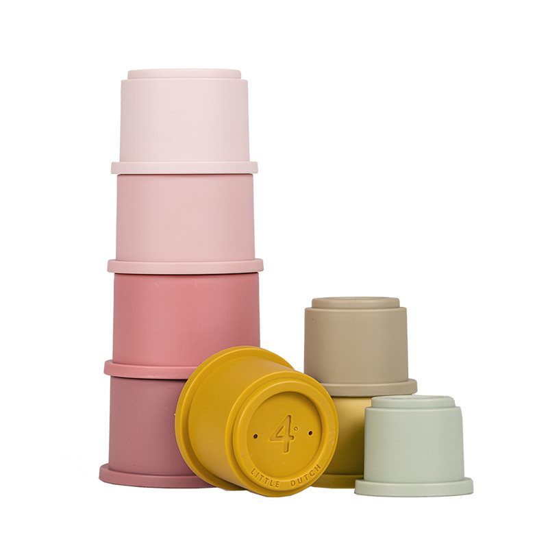 Stapelbekers - Roze