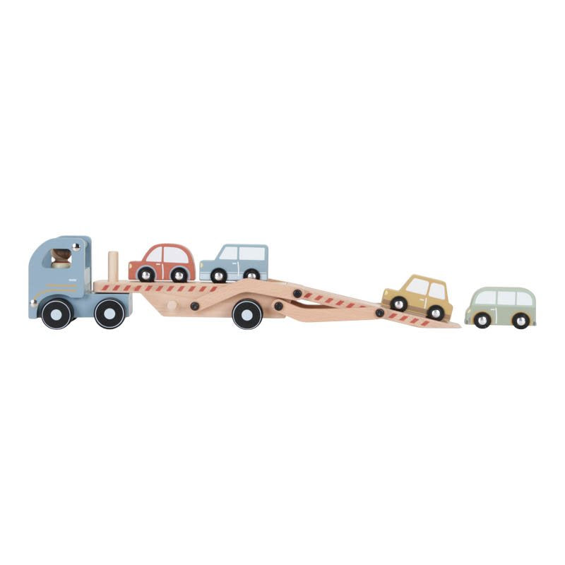 Houten transportwagen