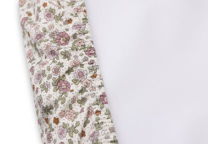 Changing Mat Cover Jersey - Retro Flowers