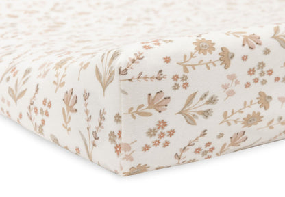 Changing Mat Cover Jersey - Bloomy - (50 x 70 cm)