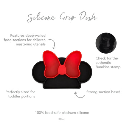 Siliconen gripschaal: Minnie Mouse