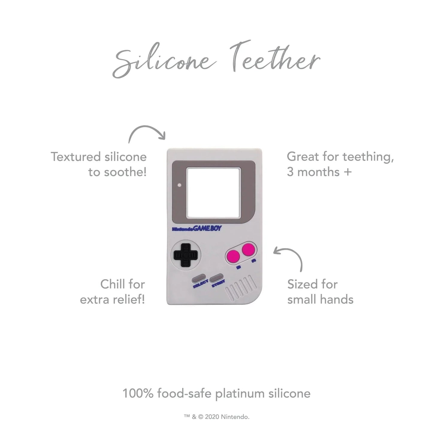 Silicone Teether: Game Boy™